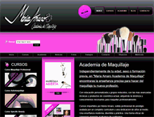 Tablet Screenshot of mariamaro.com